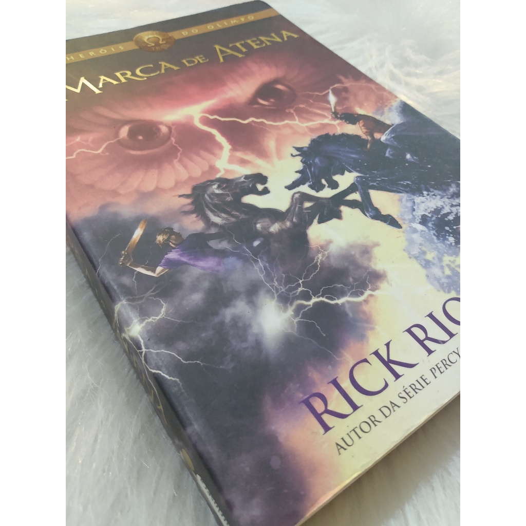 Livro Serie Os Herois Do Olimpo A Marca De Atena Por Rick Riordan