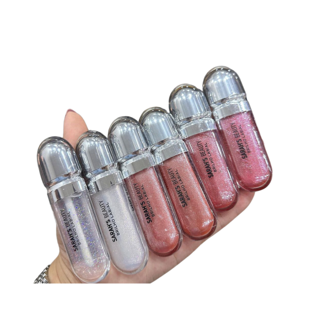 Kit C Unidades De Gloss Labial Sarah S Beauty Shopee Brasil