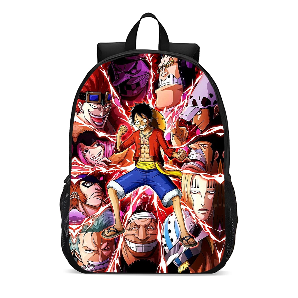 Mochila Escolar Infanto Juvenil Anime One Piece Shopee Brasil