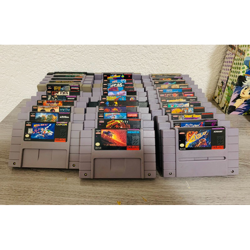 Jogos De Super Nintendo Originais Shopee Brasil