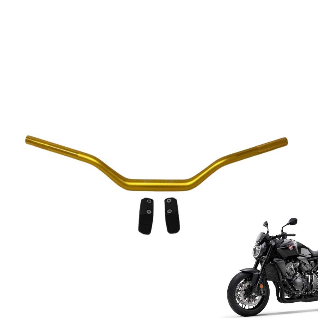 Guidão Esportivo Moto Naked Universal Riser Adaptador 28mm Shopee