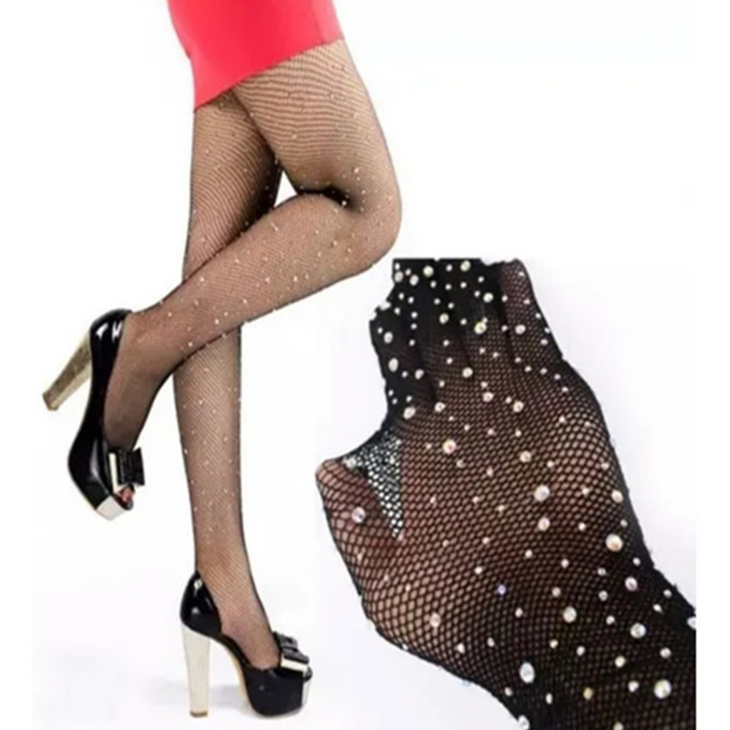 Meia Calça Arrastão Strass Brilho Anita Preta Nude Branca Shopee Brasil