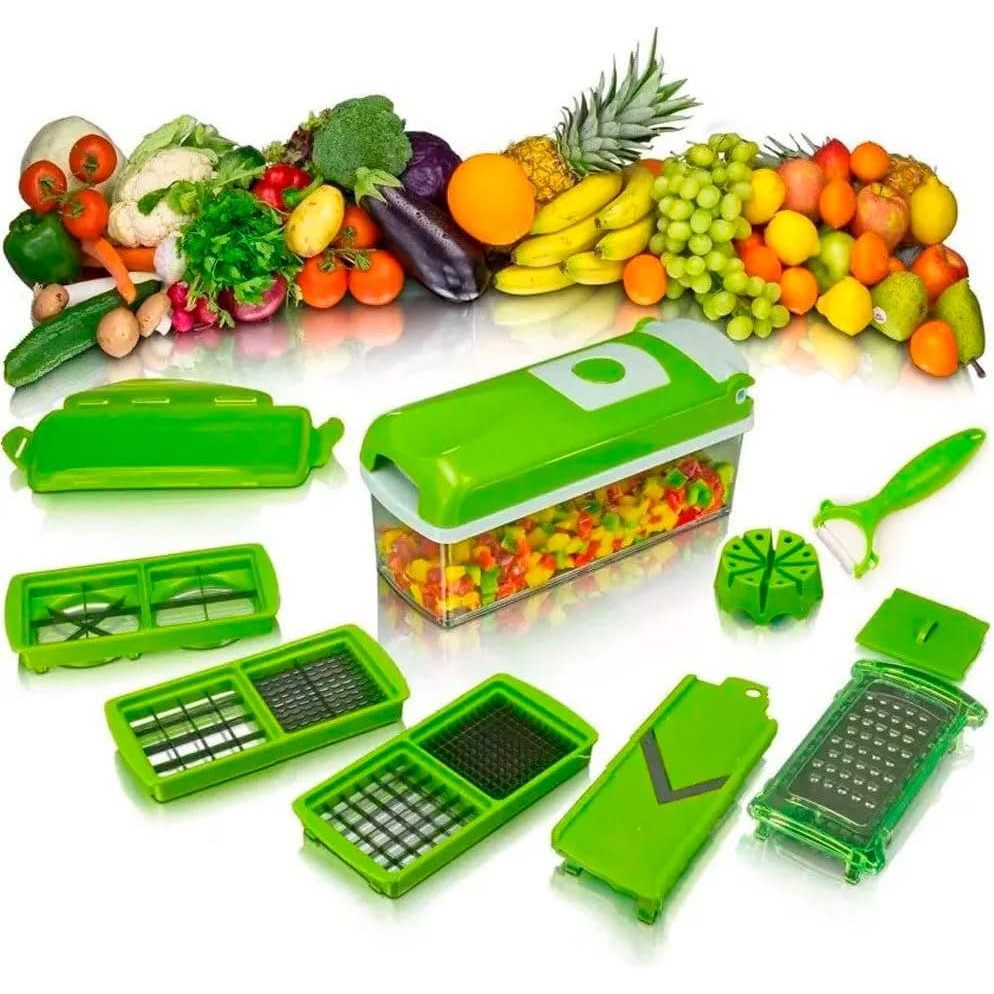 Nicer Dicer Plus Cortador Fatiador De Legumes Frutas E Legumes Shopee