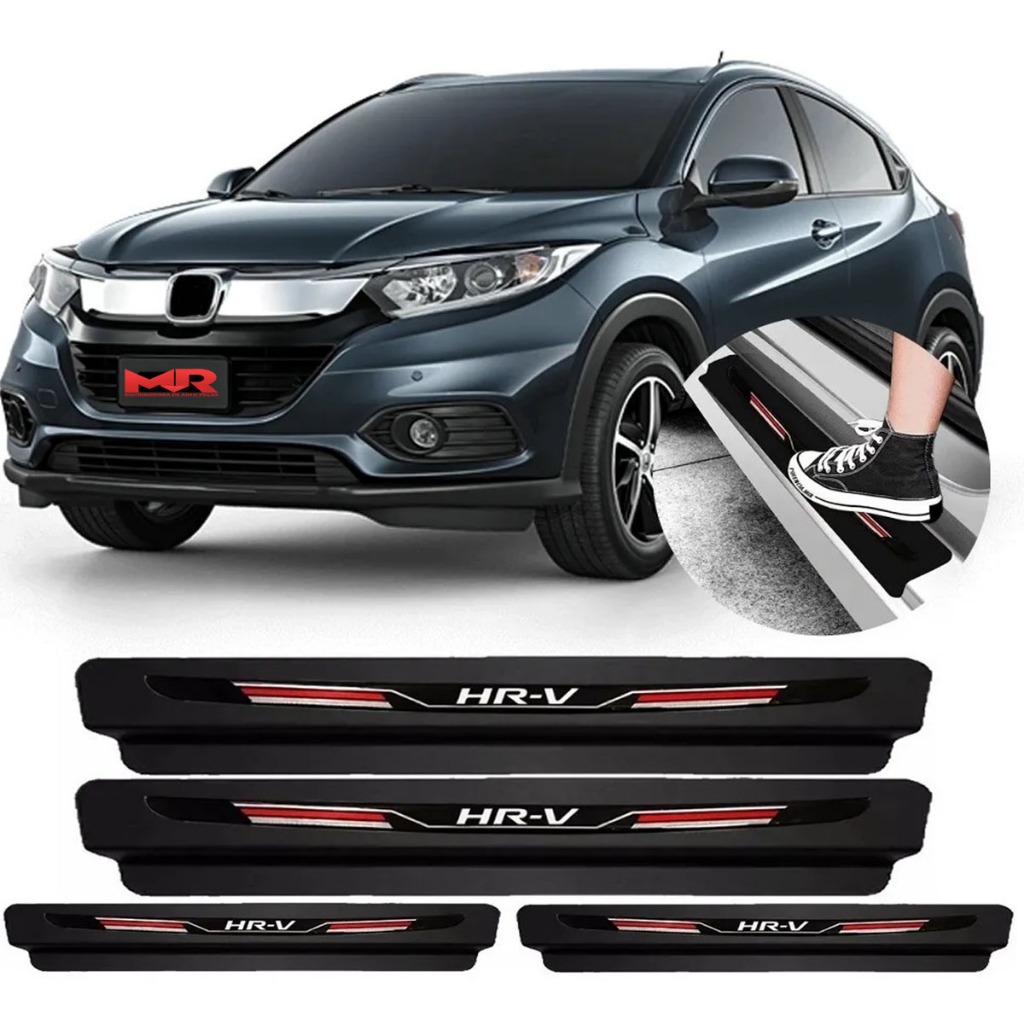 Kit Soleira Resinada Prote O Porta Hrv Hr V Sport Shopee Brasil