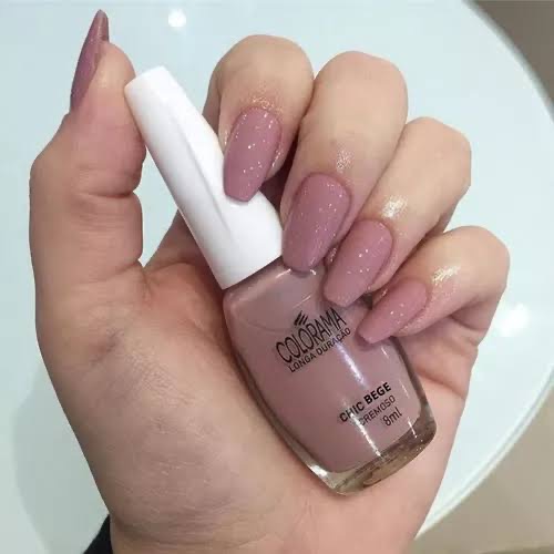 Esmalte Colorama Cremoso Chic Bege Ml Shopee Brasil