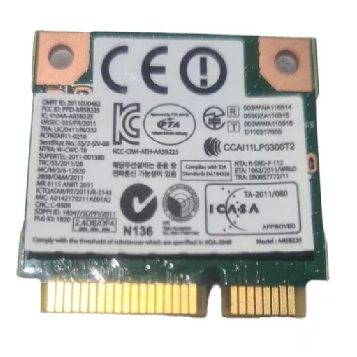 Placa Wifi Para Notebook Samsung Np300e4c 1247 Shopee Brasil