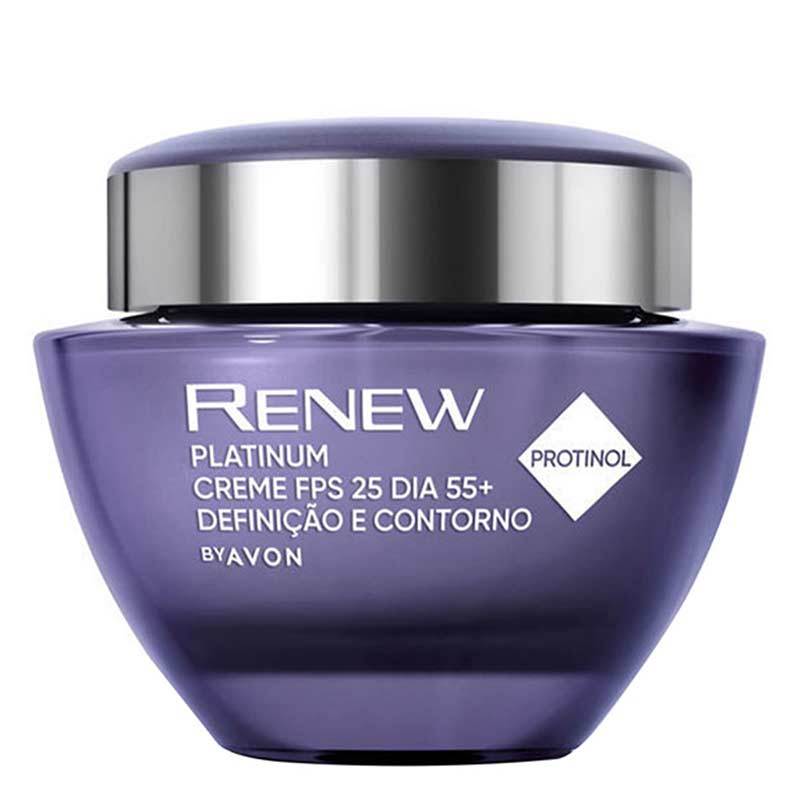 Avon Renew Platinum Dia 55 Hidratante Facial Tratamento