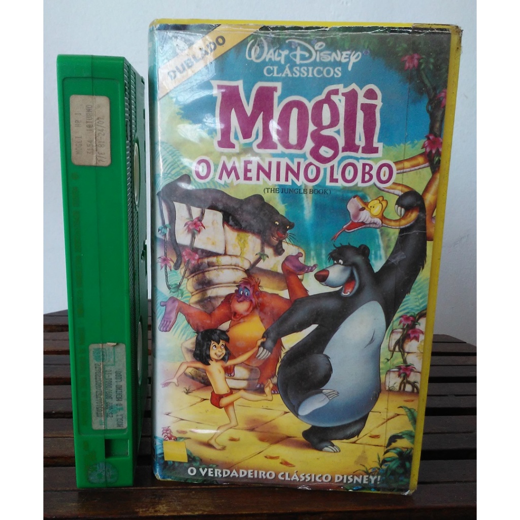 Mogli O Menino Lobo Em Vhs Shopee Brasil