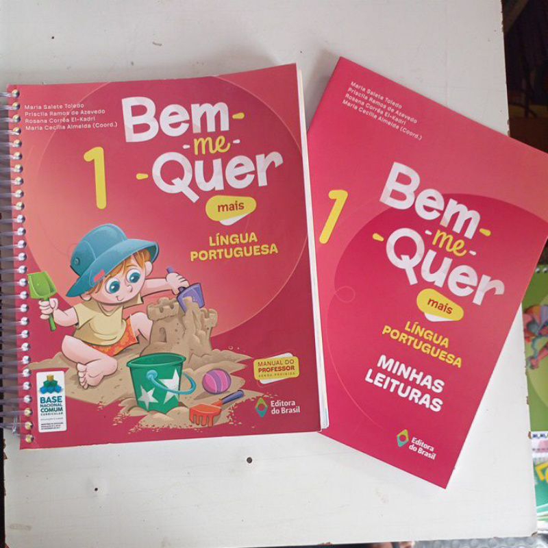 Bem me quer mais português 1 ano livro do professor Shopee Brasil