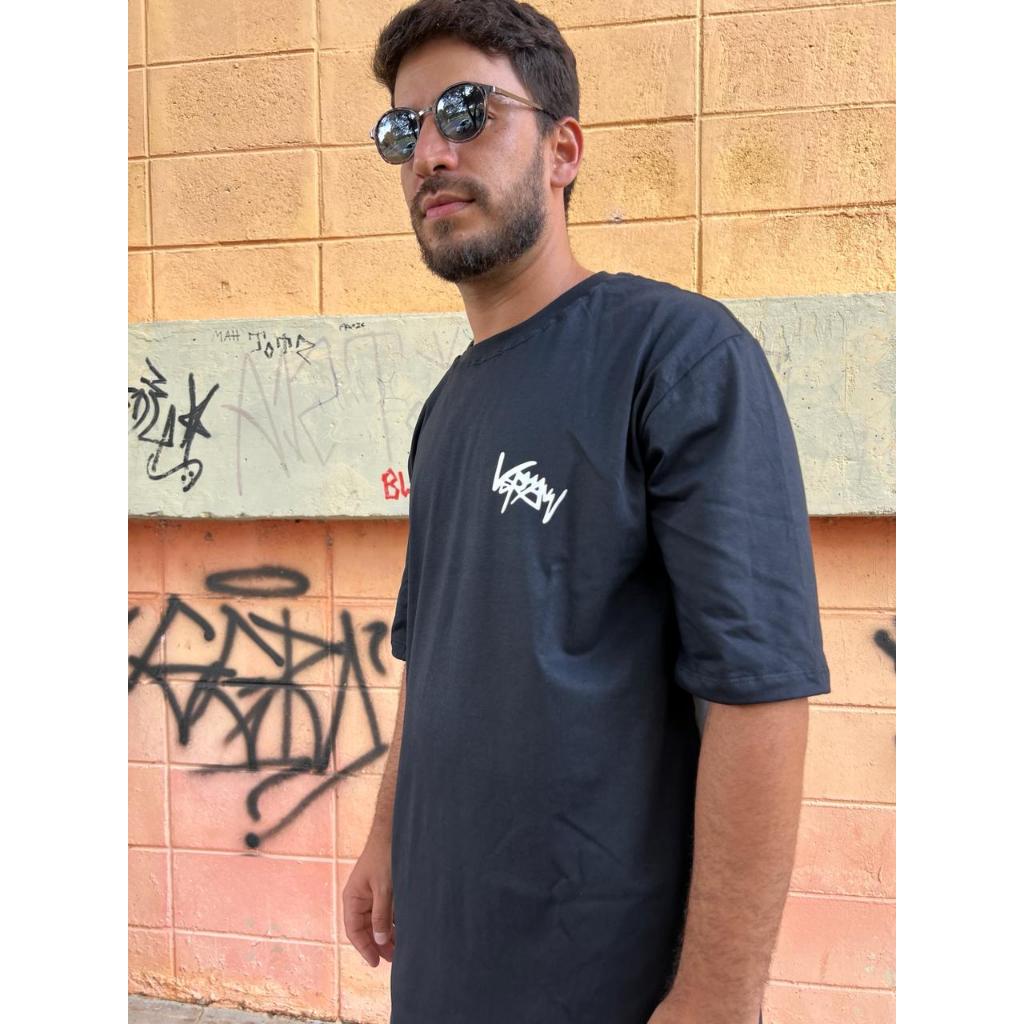 Camiseta Camisa Blusa Oversized Longline Masculina Treino Musculação