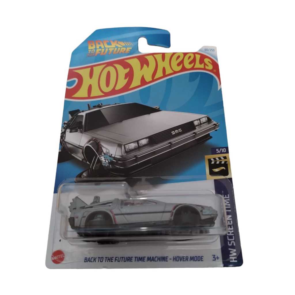 Hot Wheels Back to Future Time Machine Hover Mode Delorean 60 250 LOTE D 2024 Cód 208