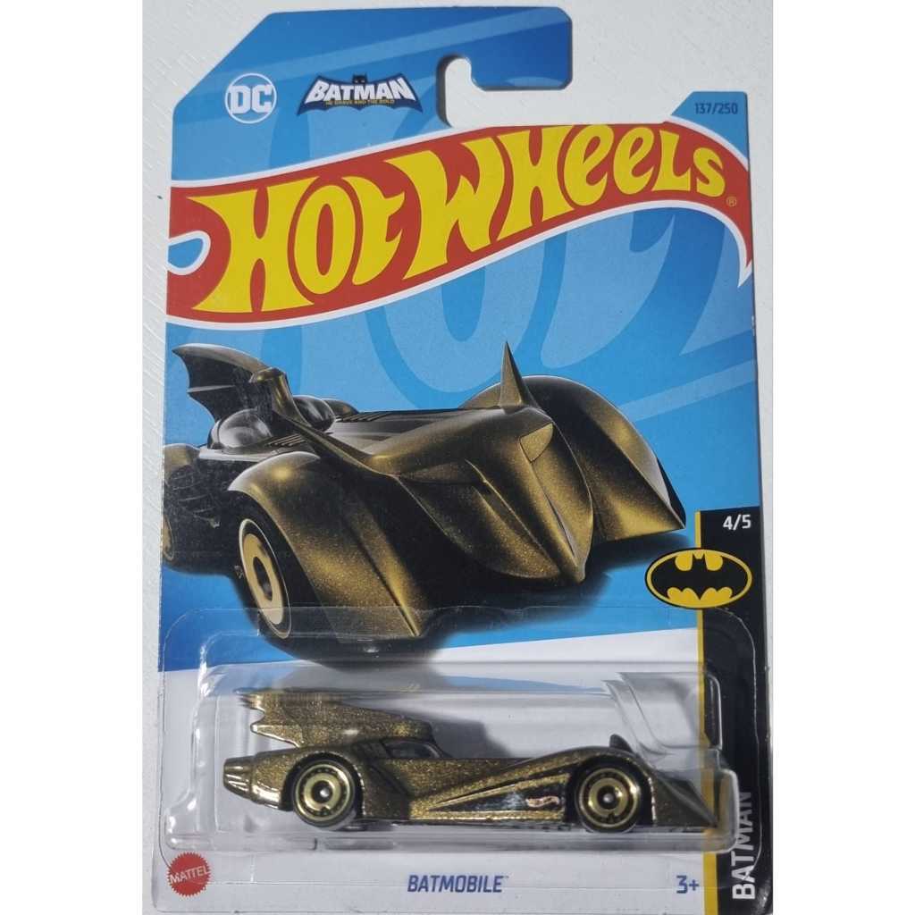 Carrinho Hot Wheels Batmobile Batman Dourado Shopee Brasil