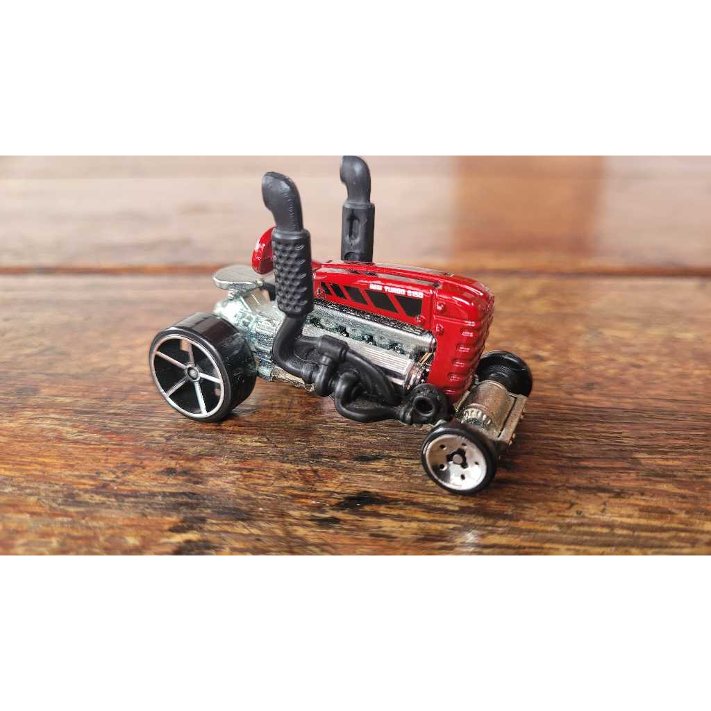 Hot Wheels Trator Dragtor Vermelho New Models Fora Da Embalagem Main Line
