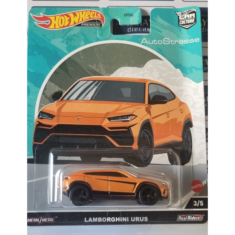 Hot Wheels Lamborghini Urus Laranja Shopee Brasil