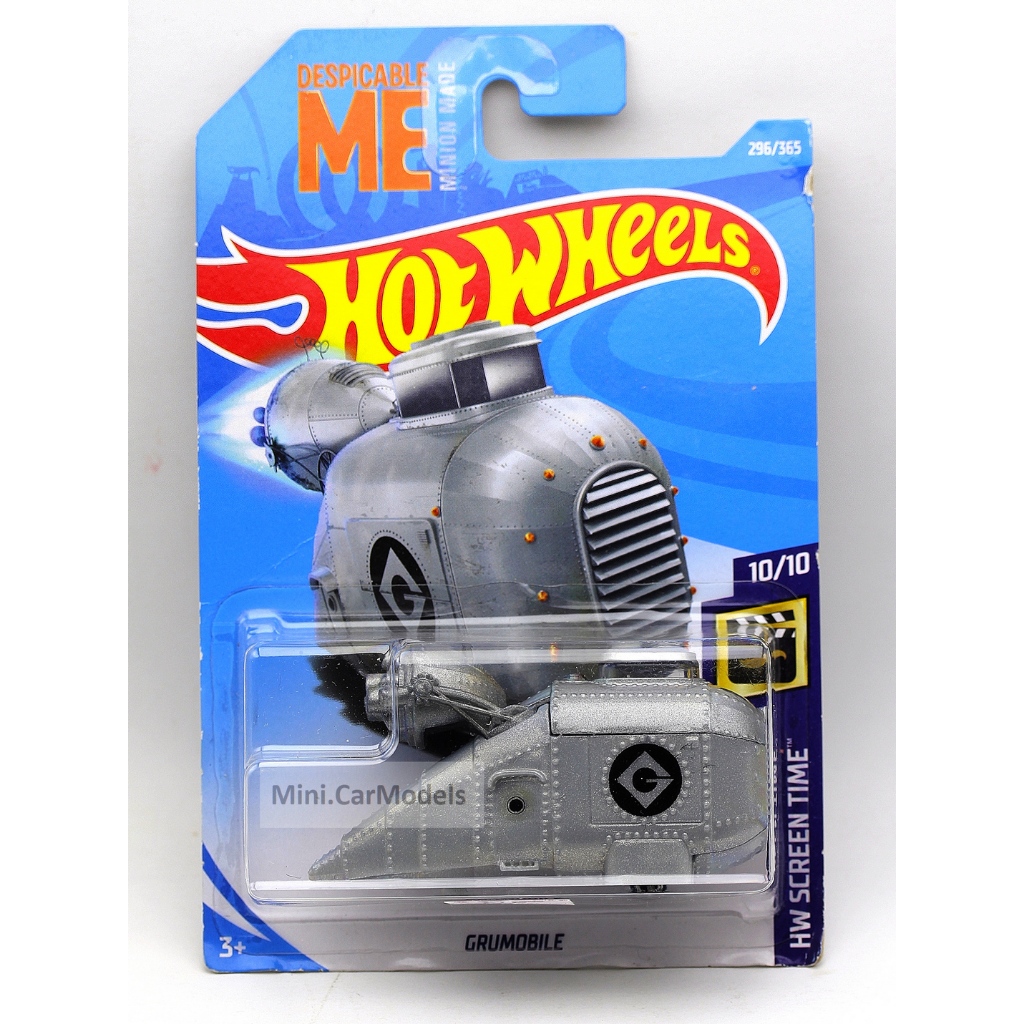 Hot Wheels Grumobile Minions Malvado Favorito Novo Lacrado Shopee Brasil