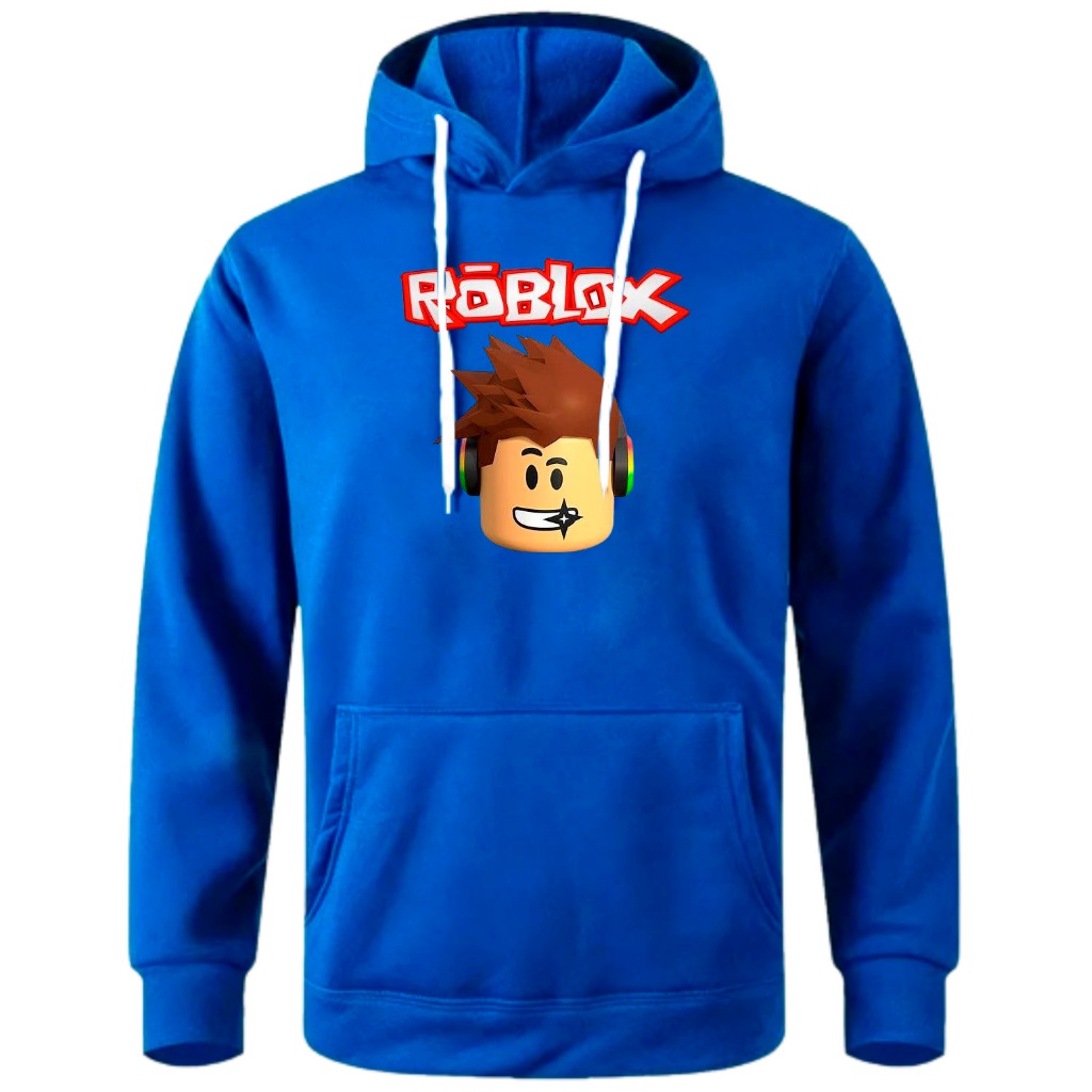 Blusa De Frio Infantil Moletom Do Roblox Desenho Do 6 Ao 16 Shopee Brasil