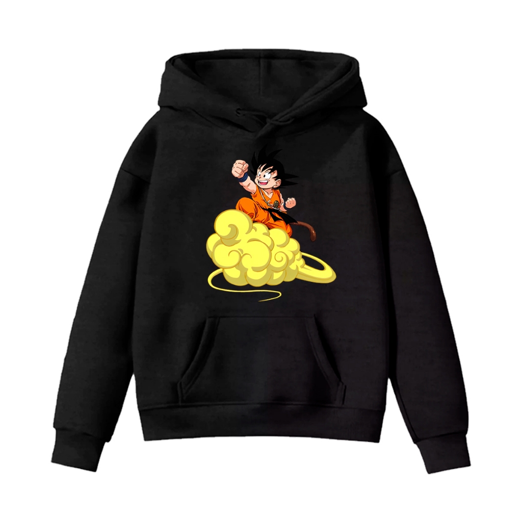 Blusa De Frio Infantil Moletom Dragon Ball Goku Desenho Crian A