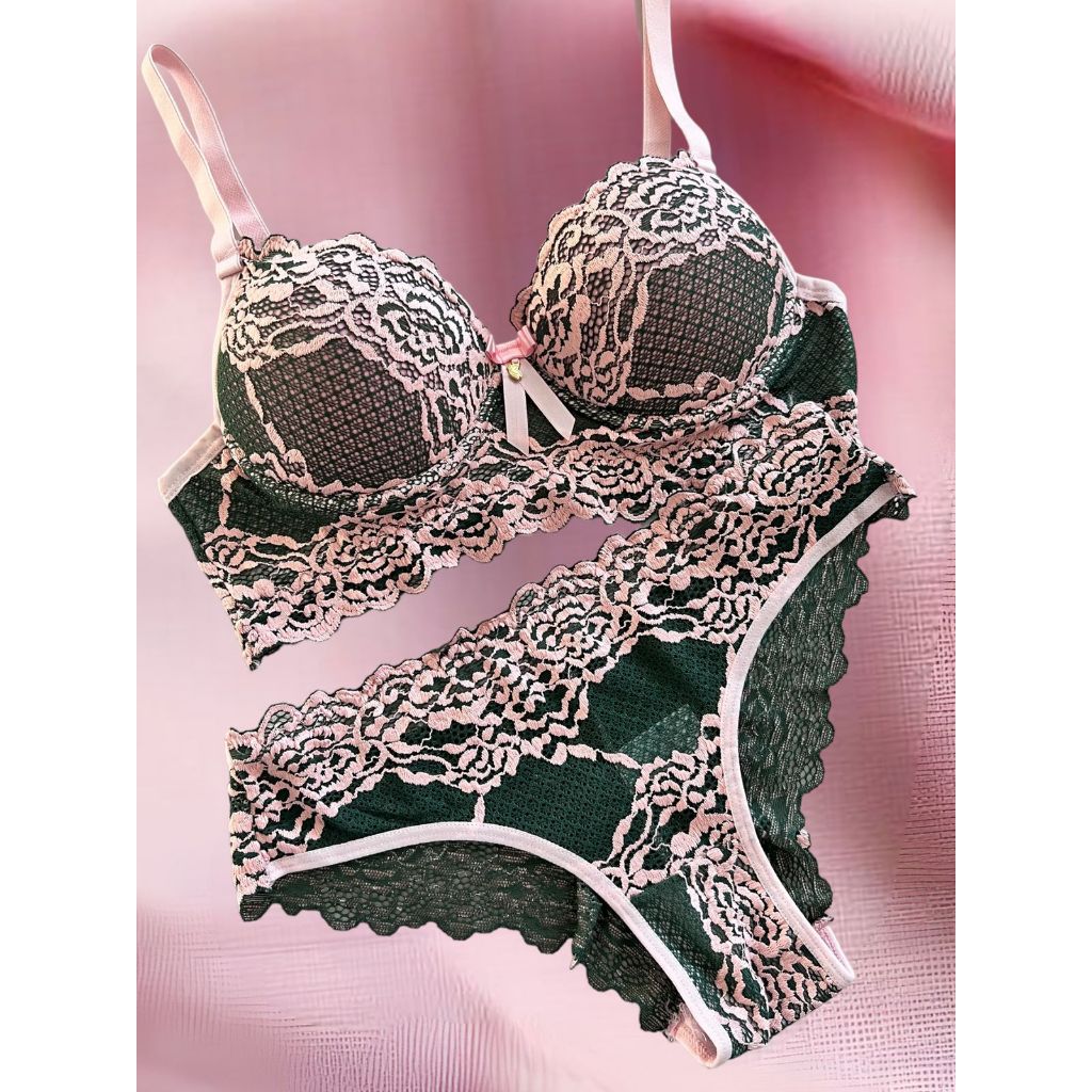 Conjunto De Lingerie Plus Sexy Conjunto Feminino Bojo De Renda