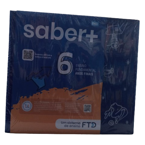 Kit Sistema De Ensino Saber Mais 6 Ano FTD ALUNO Shopee Brasil