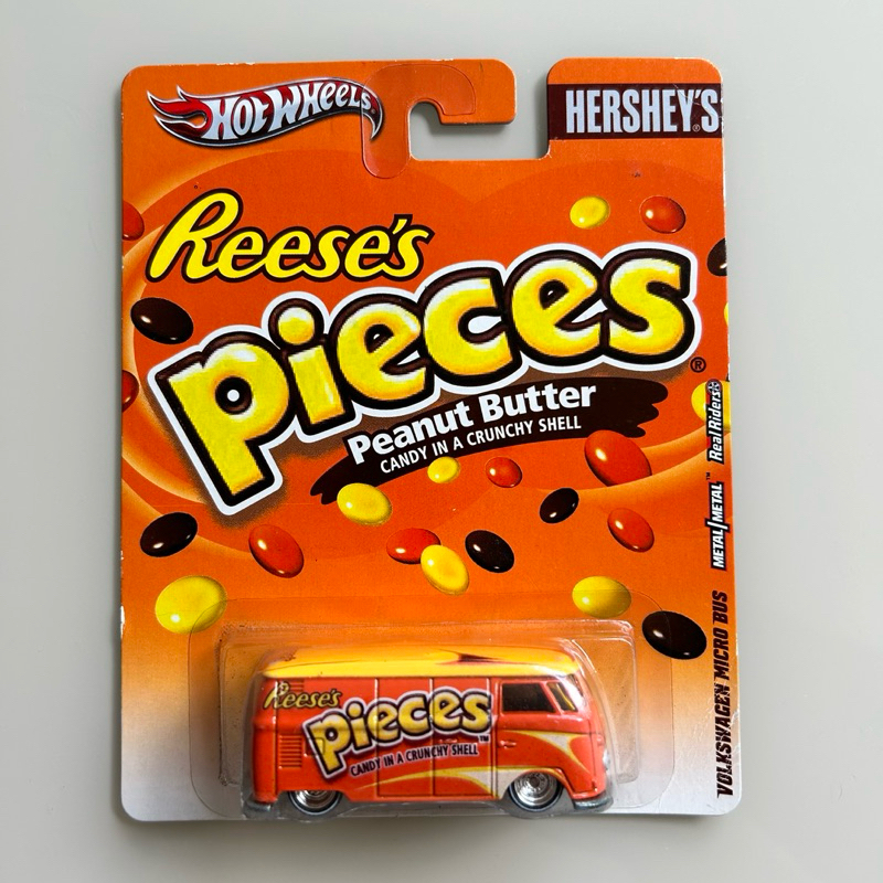 Hot Wheels VW T Panel Bus Reeses Pieces Shopee Brasil