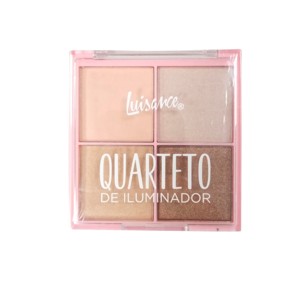 Paleta De Iluminador Quarteto Luisance L Shopee Brasil