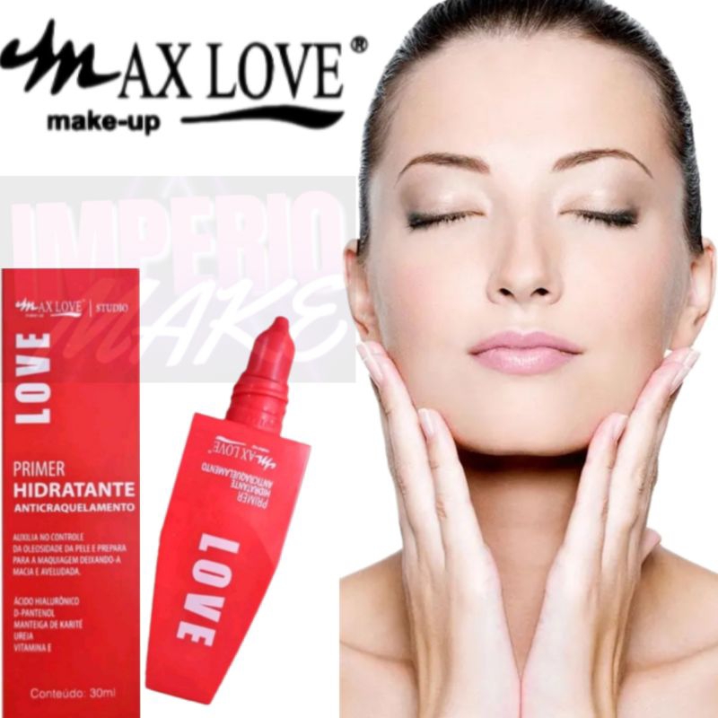 Primer Hidratante Max Love Primer Anticraquelamento Max Love Shopee