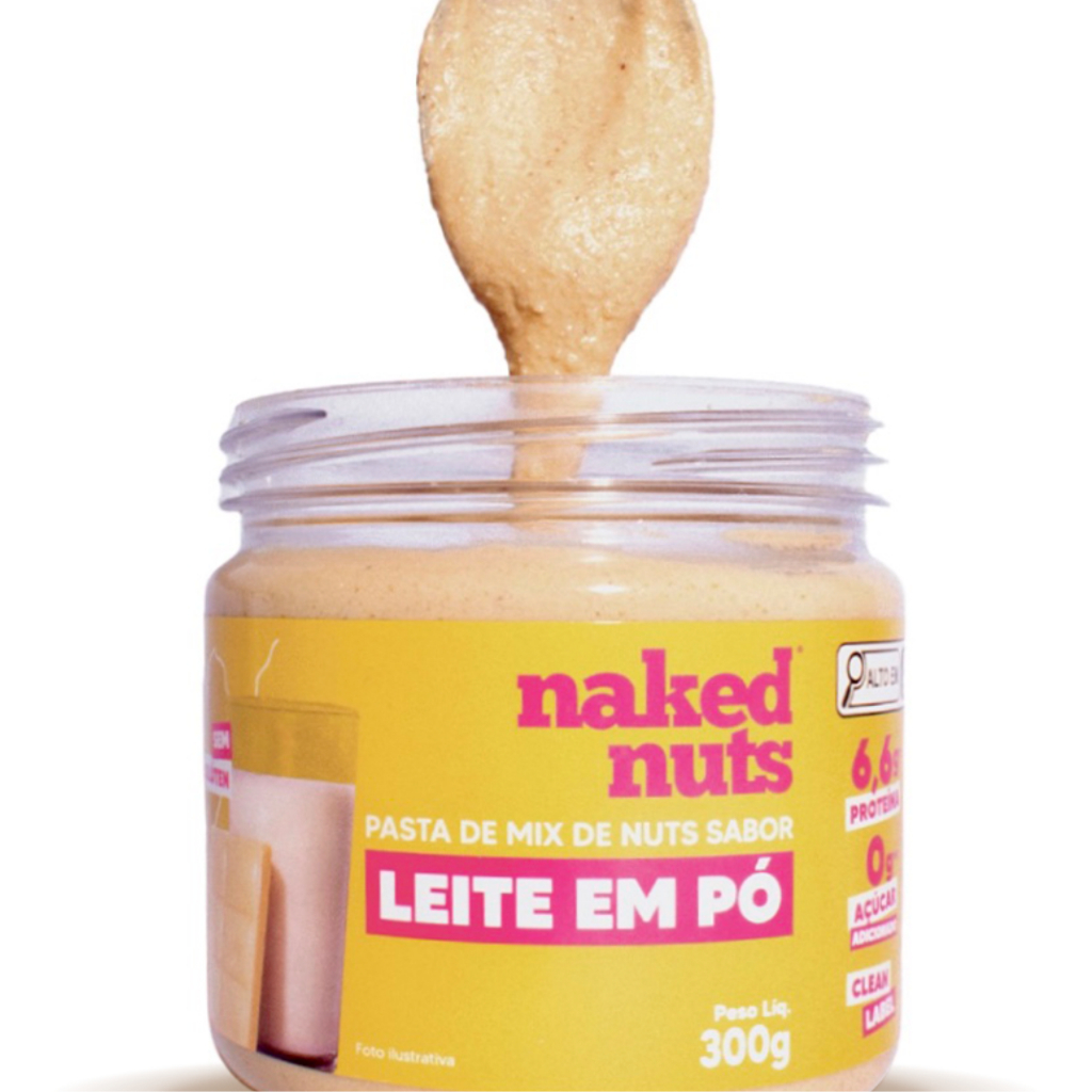 Pasta de Amendoim Proteica g Naked Nuts Pasta Fit Zero Açúcar