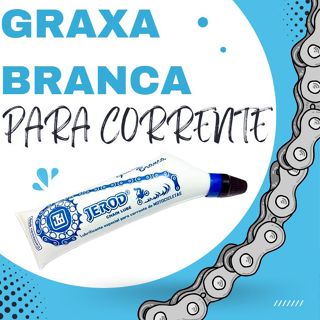 10 Graxa Branca 80g Lubrificante Corrente De Moto Barco Náutica Portão