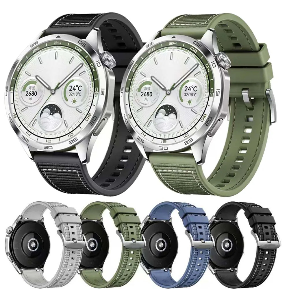 Pulseira Para Huawei Watch Gt Gt Gt Gt Mm Silicone Nylon