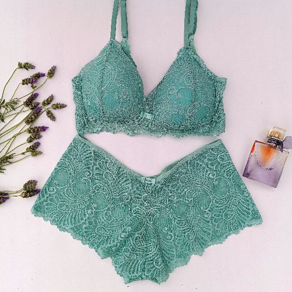 Conjunto Calcinha E Suti Bojo Lingerie Sexy Renda Shopee Brasil