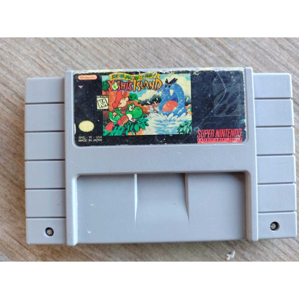 YOSHI S ISLAND Super Mario World 2 Original De Super Nintendo Shopee