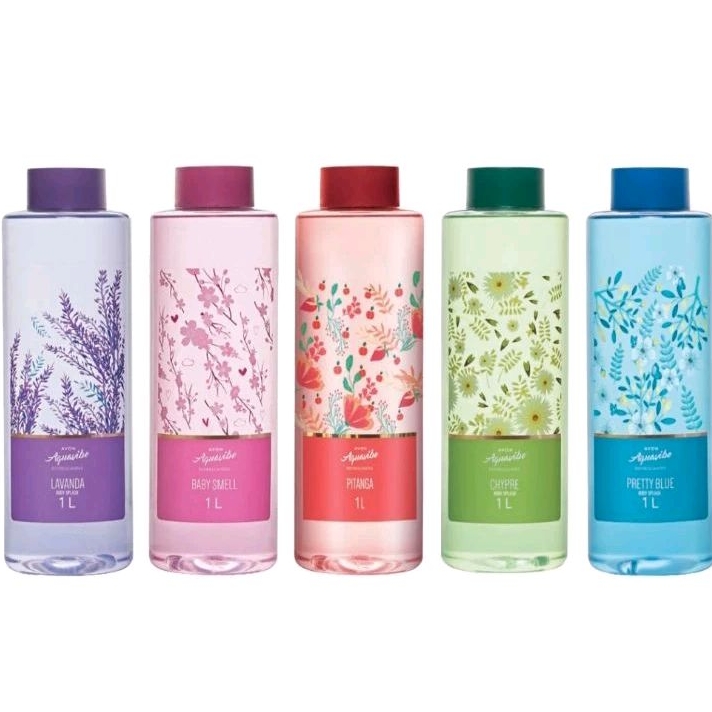 Aquavibe Body Splash Aquavibe Refrescantes Avon 1 Litro Baby Smell Ou