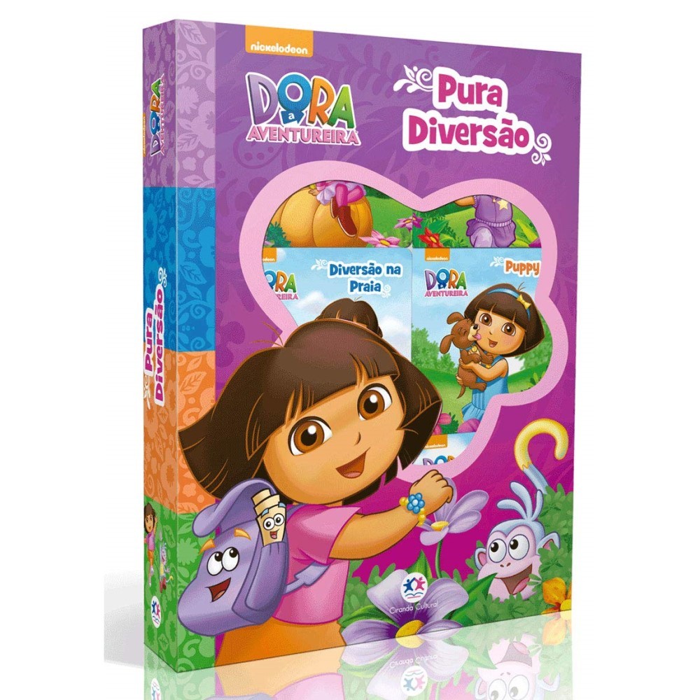 Box Mini Livros Dora Aventureira Pura Divers O Ciranda Cultural Novo