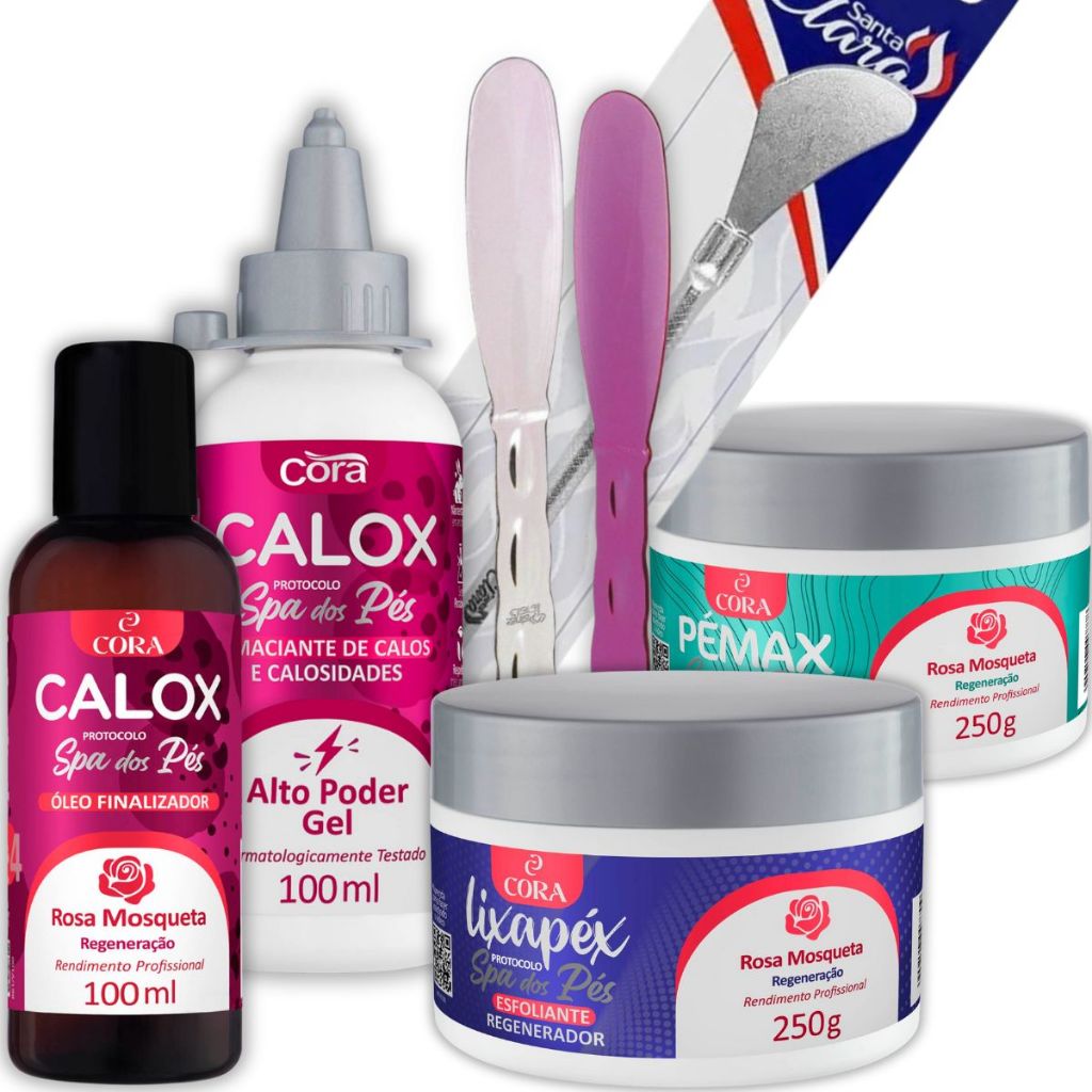 Kit Cora Spa Dos P S Calox Lixap X P Max Esp Tulas Shopee Brasil