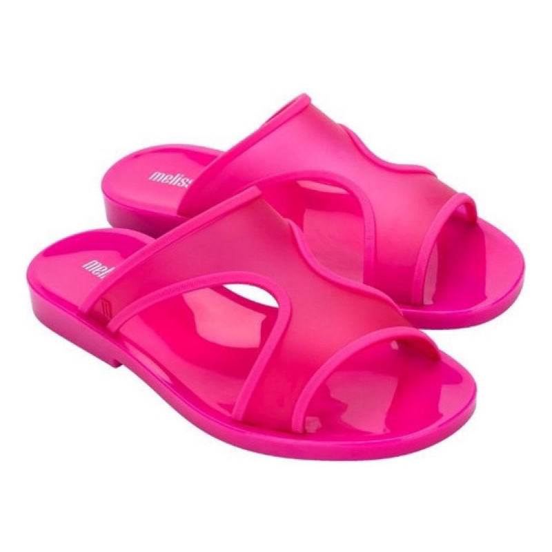 Chinelo Melissa Bikini Slide Rosa Neon Shopee Brasil