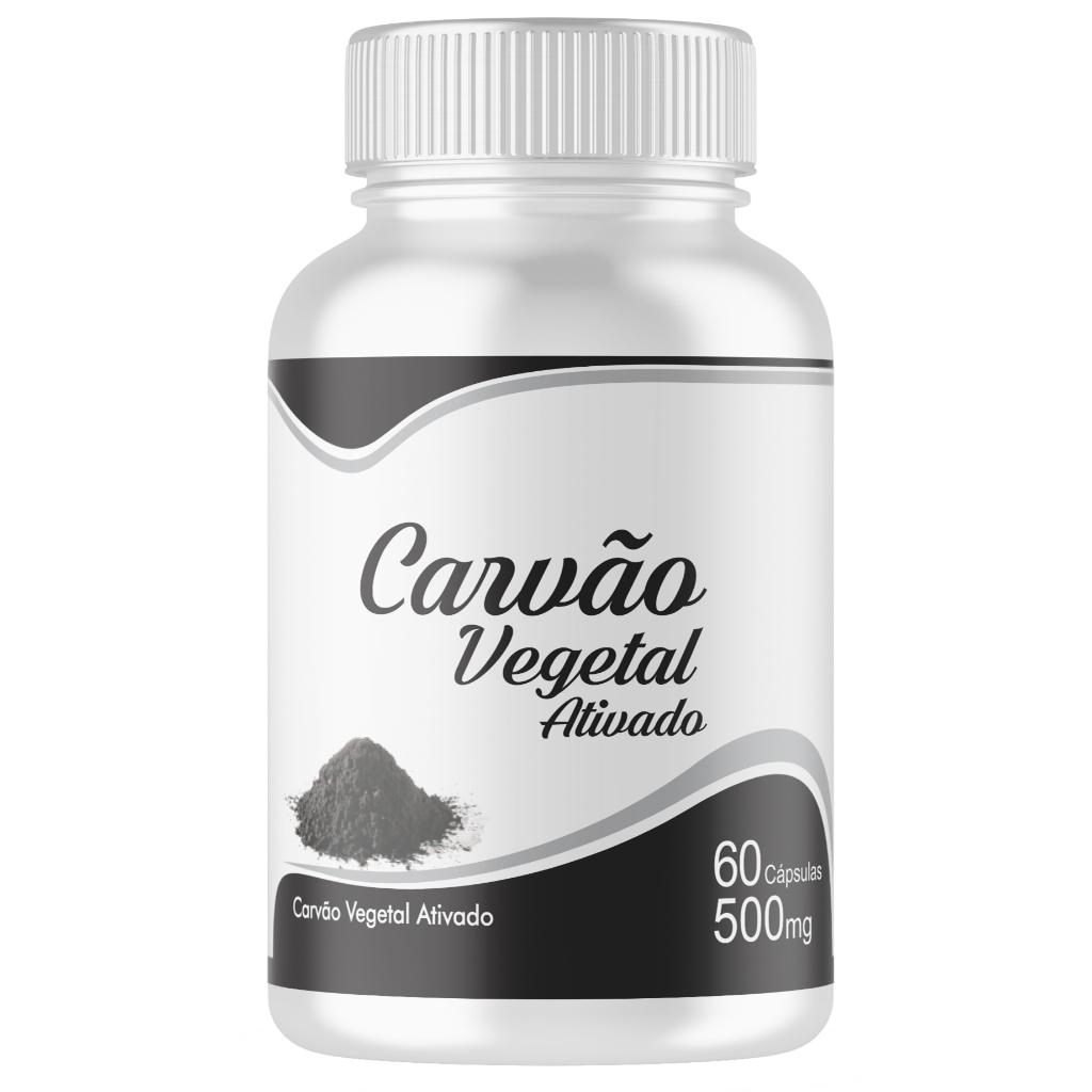 Carv O Vegetal Ativado Caps Mg Original Nota Fiscal