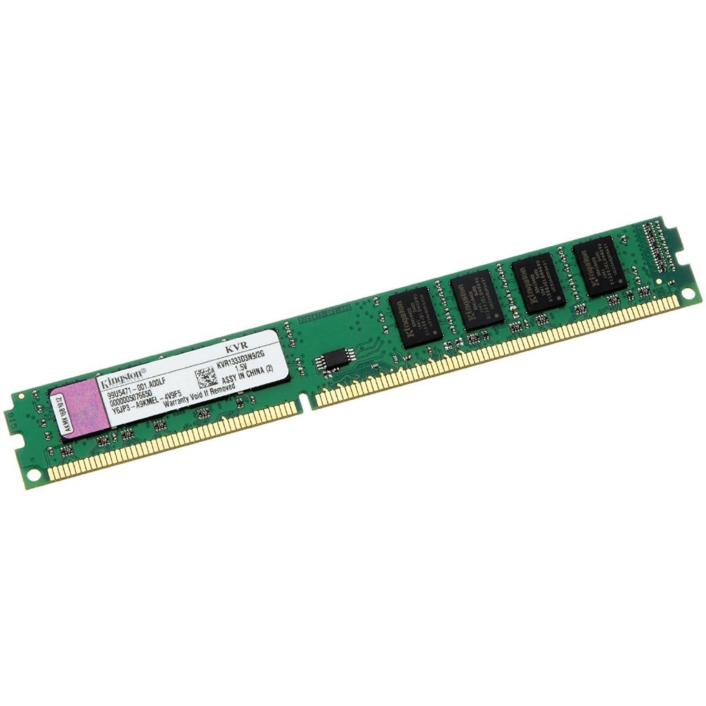 Memória Ram Valueram Color Verde 2gb 1 Kingston Kvr1333d3n9 2g Shopee