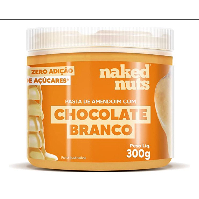 Pasta Amendoim Castanha Mix Nuts 150g 300g Naked Nuts Todos Os