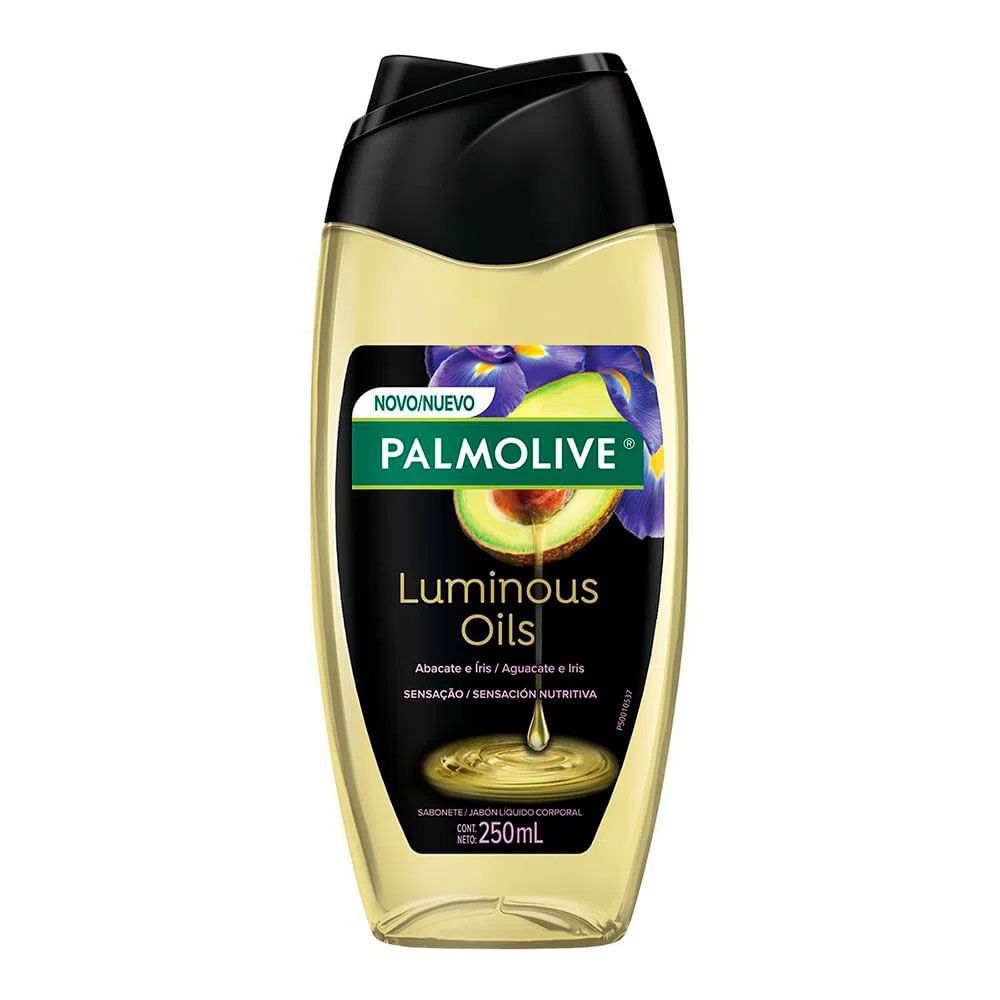 Sabonete L Quido Para O Corpo Palmolive Luminous Oils Sensa O