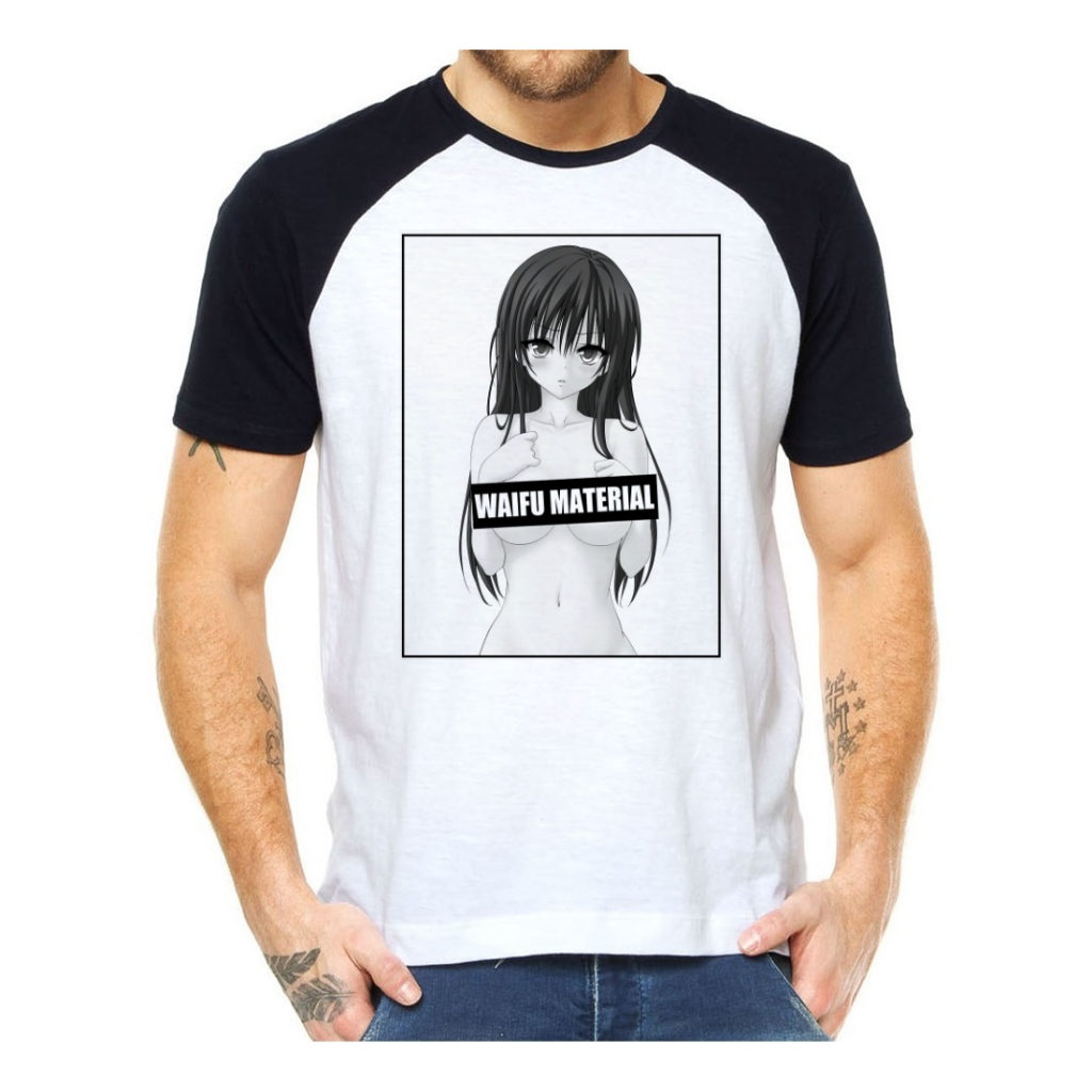 Camiseta Camisa Waifu Hentai Yandere Ecchi Anime Filme 8 Shopee Brasil