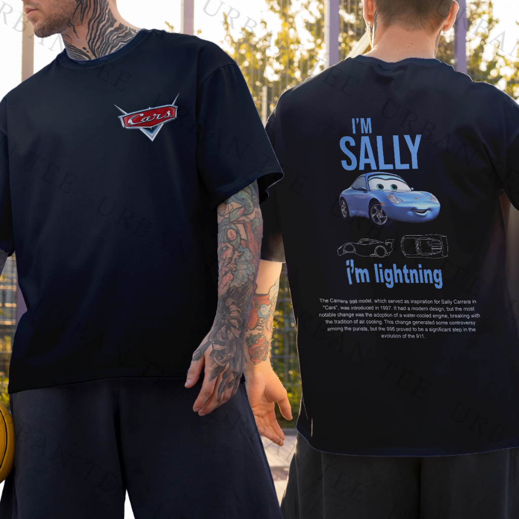 Camiseta Basica I M Sally Carros Cars Lightning McQueen Desenho Unissex