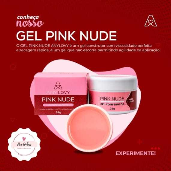 Gel Pink Nude Hard Anylovy 24g Shopee Brasil