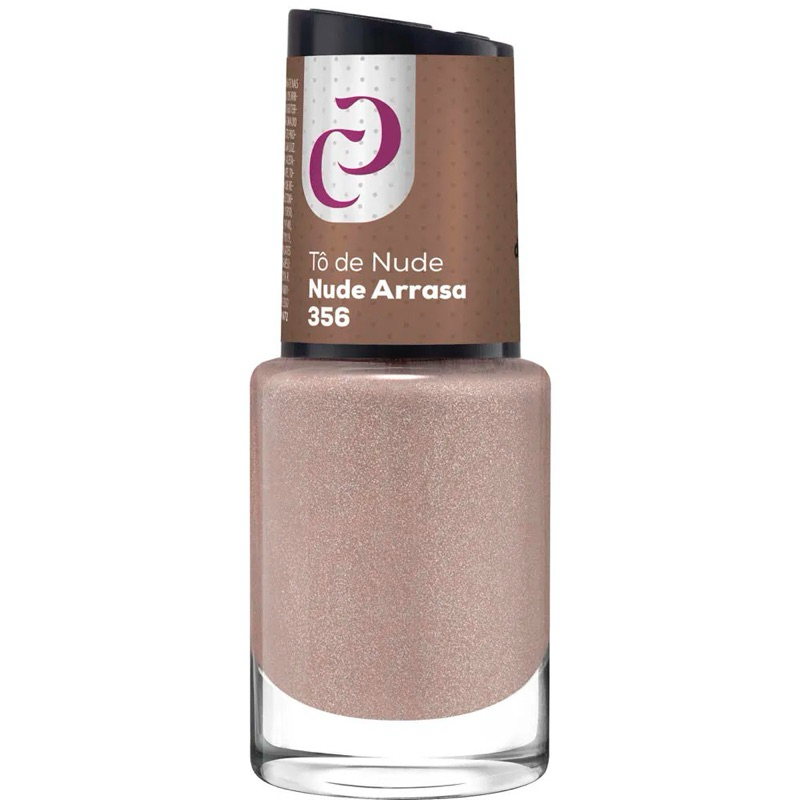 Esmalte Cora Tons de Nude Nude Arrasa Coleção Tô de Nude ml Shopee