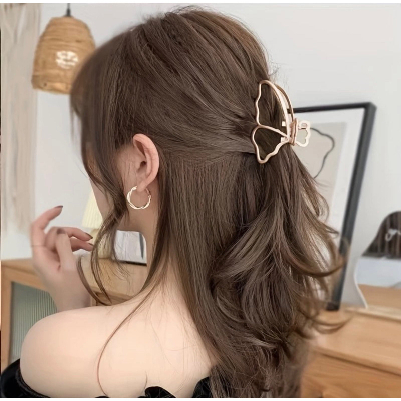 Presilha De Cabelo Moderna E Elegante Para Mulheres Shopee Brasil