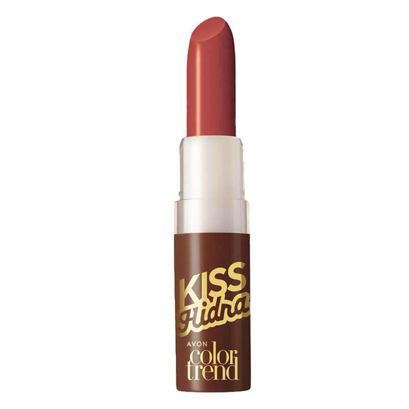 Batom Kiss Hidra Avon Color Trend Chocolate Ao Leite Chocolate Belga