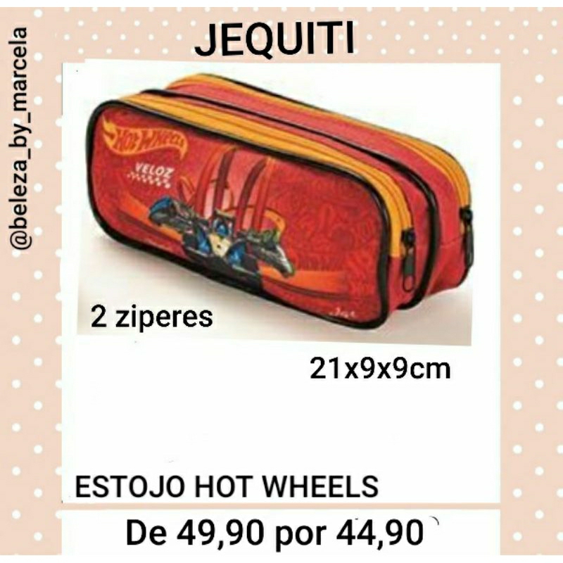 Estojo Hot Wheels Estojo Escolar Shopee Brasil