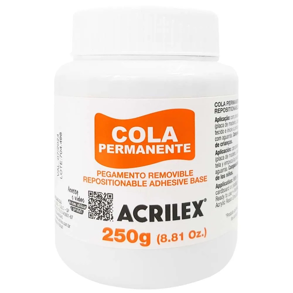 Cola Permanente Acrilex G Shopee Brasil