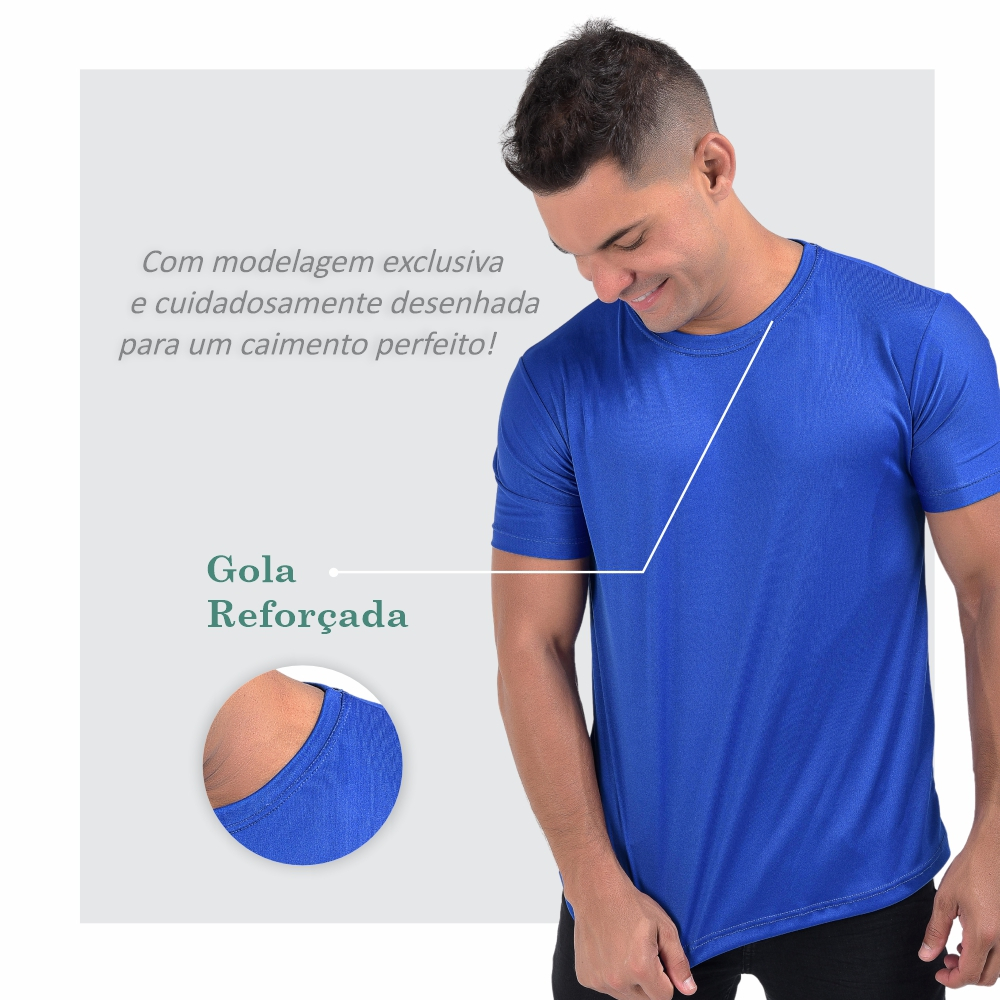 Kit Camisa Camiseta Dryfit Masculino Para Treino Academia Esportes