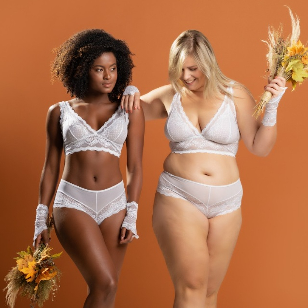 Conjunto Feminino Lingerie Sutiã Top Renda e calcinha Calesson Renda e Tule Moda Intima Shopee