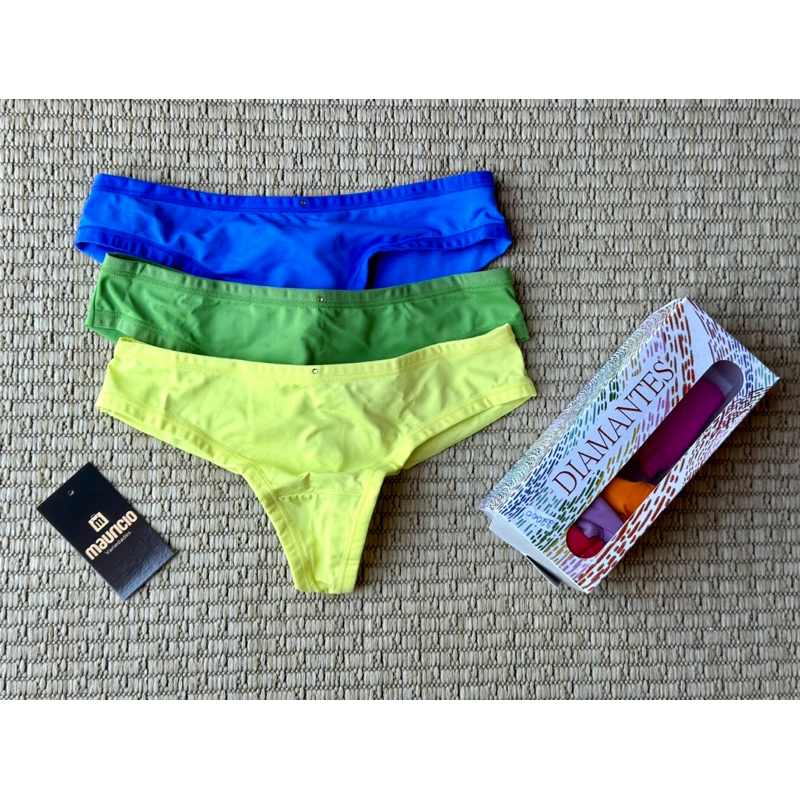 Kit 7 Calcinha Fio Duplo Diamantes Lingerie ORIGINAL Shopee Brasil